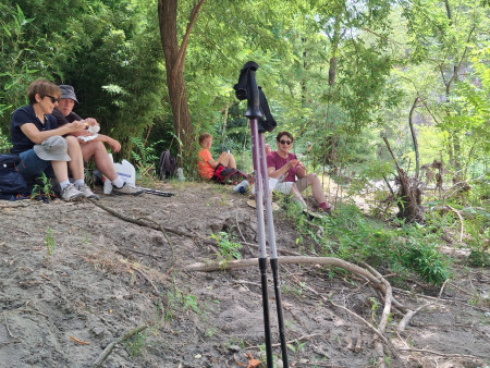 Picnic au bord du Gardon